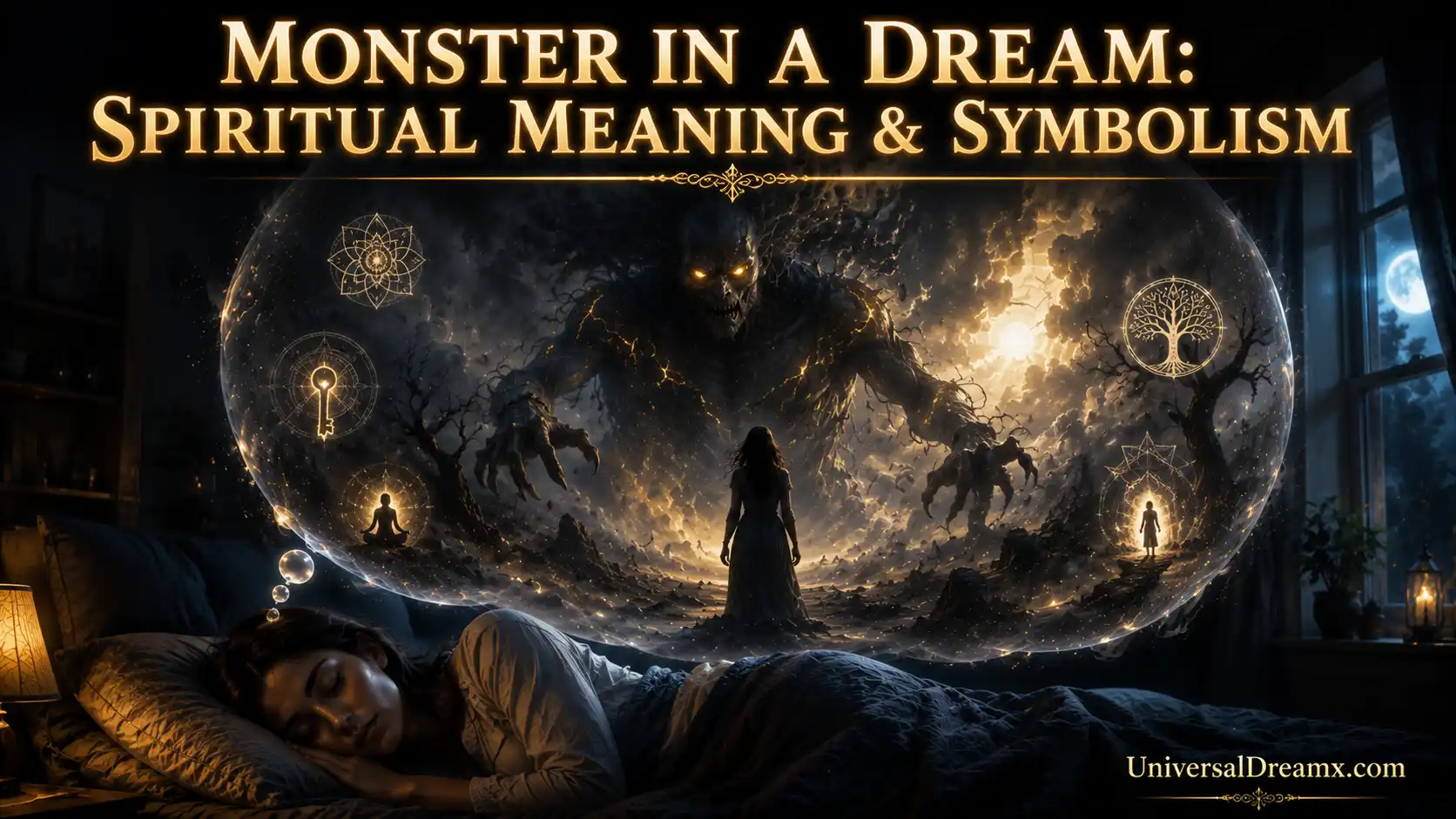 Monster in a Dream: Spiritual Meaning & Symbolism