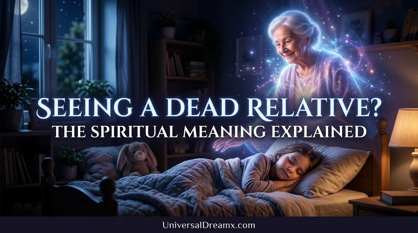 seeing a dead relative spiritual meaning