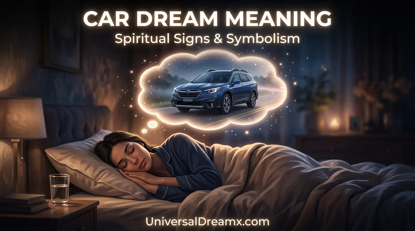 car dream meaning