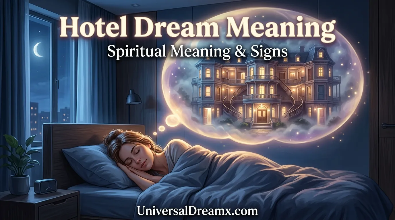dream about a hotel meaning