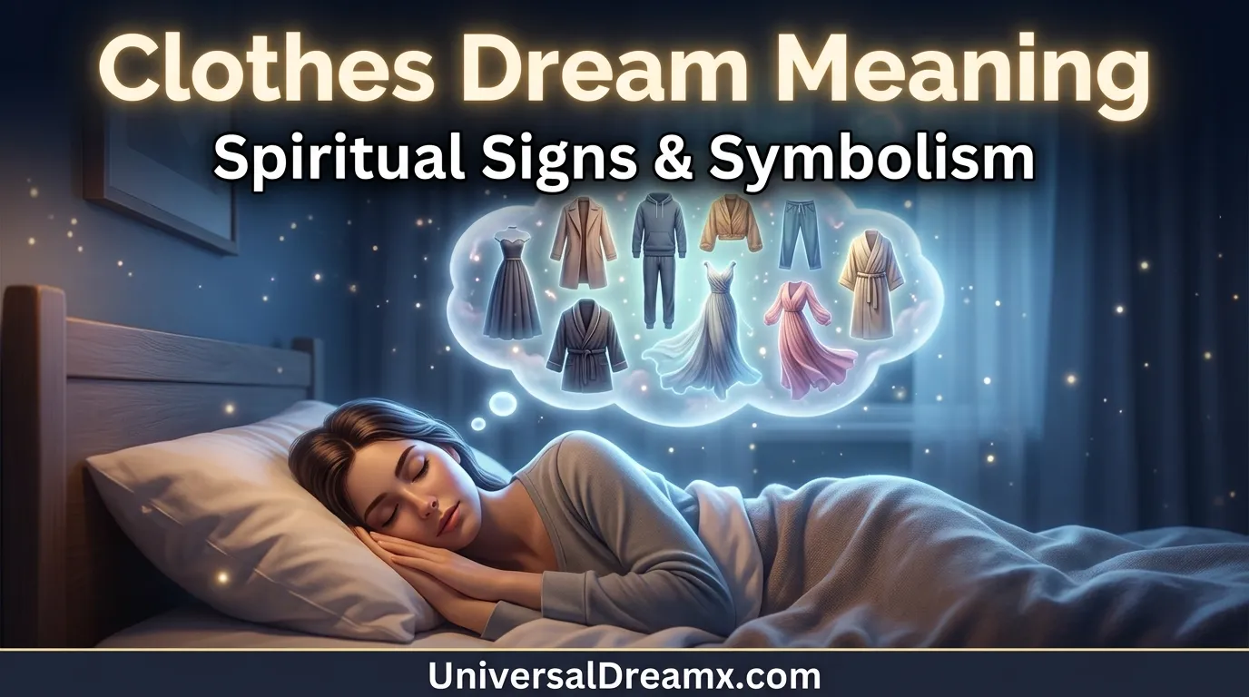 dreaming about clothes meaning