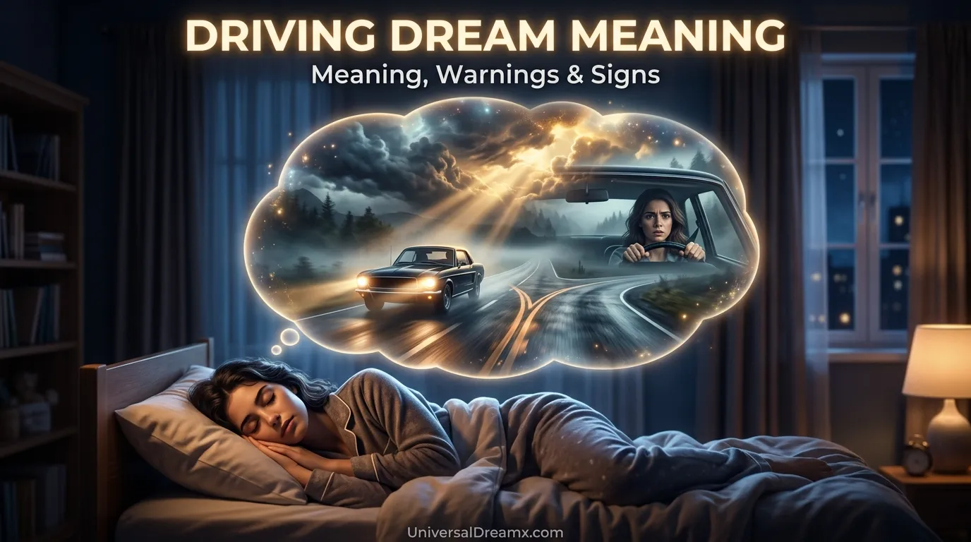 Driving in a dream spiritual meaning