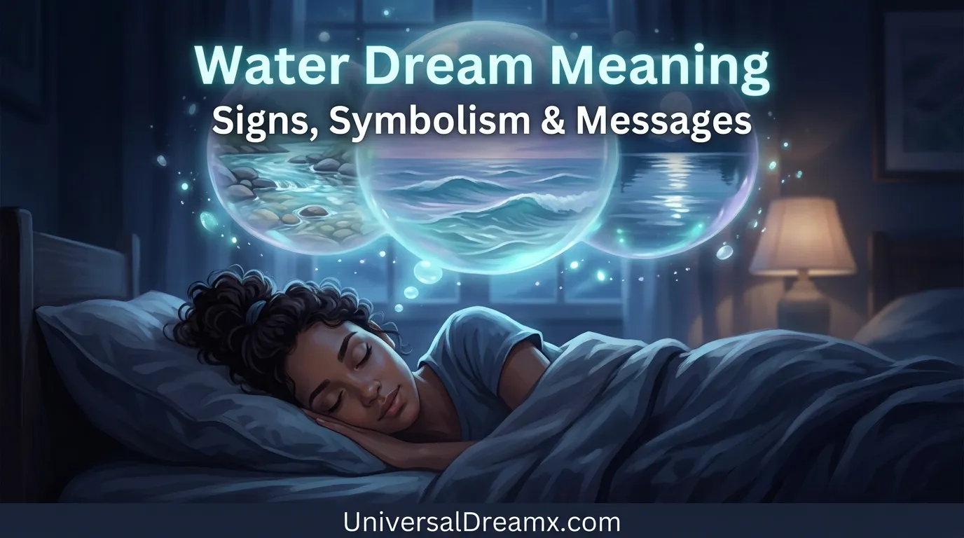 water in a dream meaning