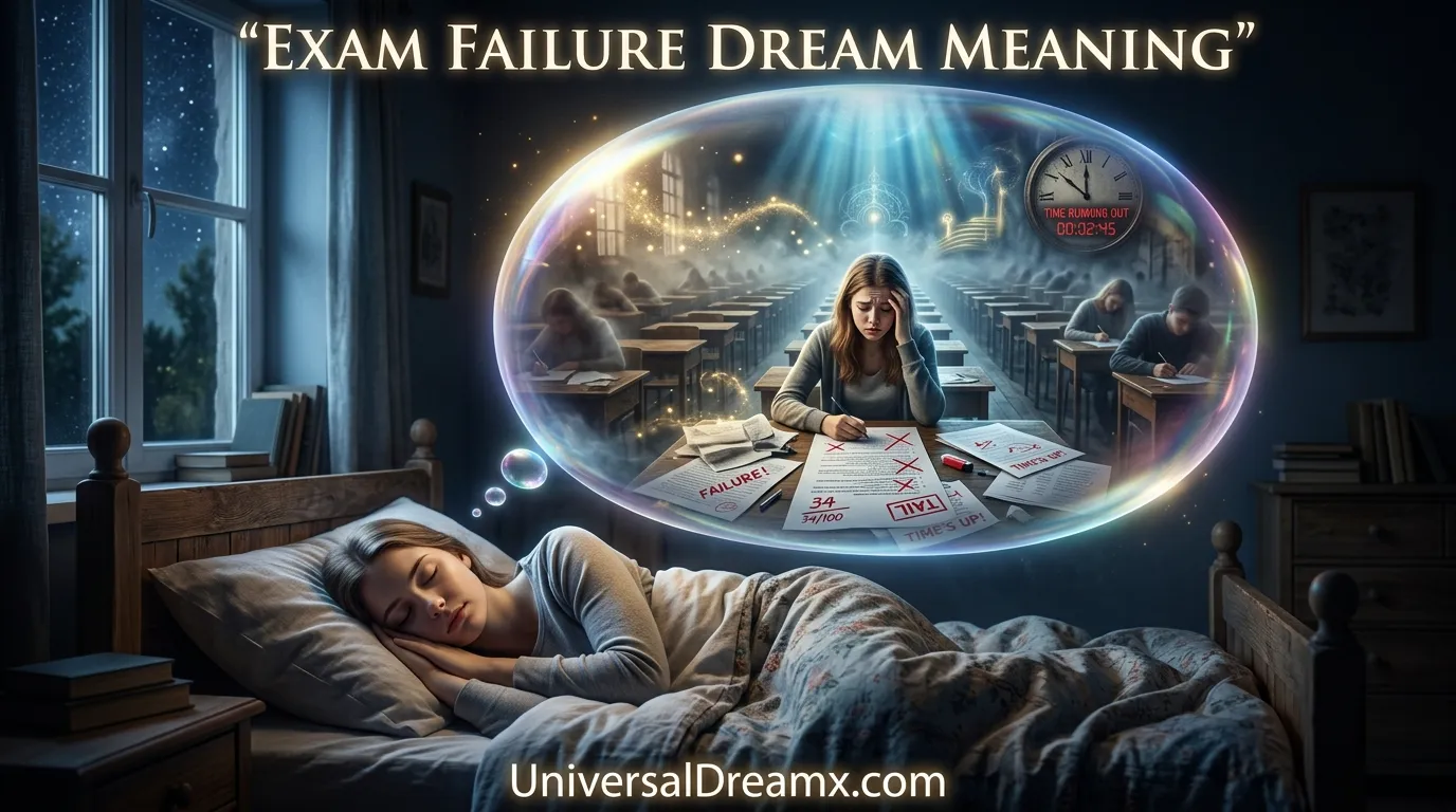 Exam Failure Dream Meaning