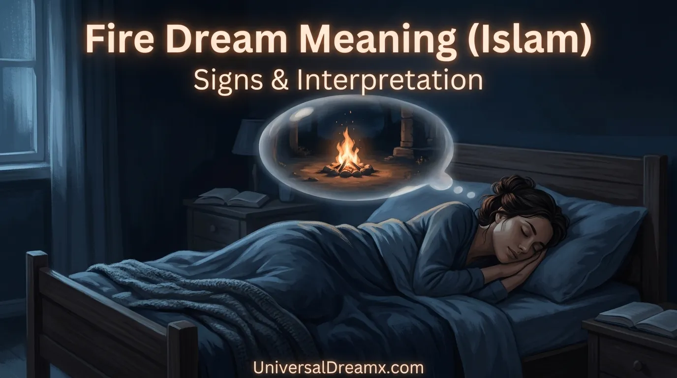 fire in a dream Islam meaning